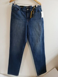 Style&co.Denim Slim Leg Tummy Control High Rise Jeans Size 16 , New with tags. - Picture 1 of 12