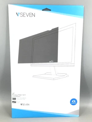 V7 LCD 24 inch Widescreen Privacy Filter 16:9 PS24.0W9A2-2N ✅ ❤️️ ✅ ❤️️ Sealed - Image 1 of 4