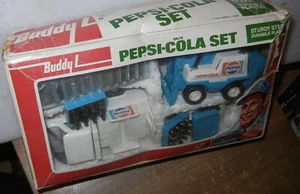 1976 Buddy L Pepsi-Cola LKW Set #4967C im Karton - robuster Stahl - SELTEN - Bild 1 von 11