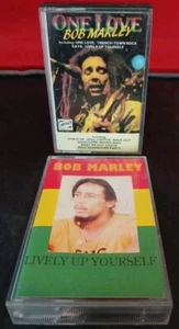 Bob Marley One Love & Lively Up Yourself Two Cassette Albums - Picture 1 of 11