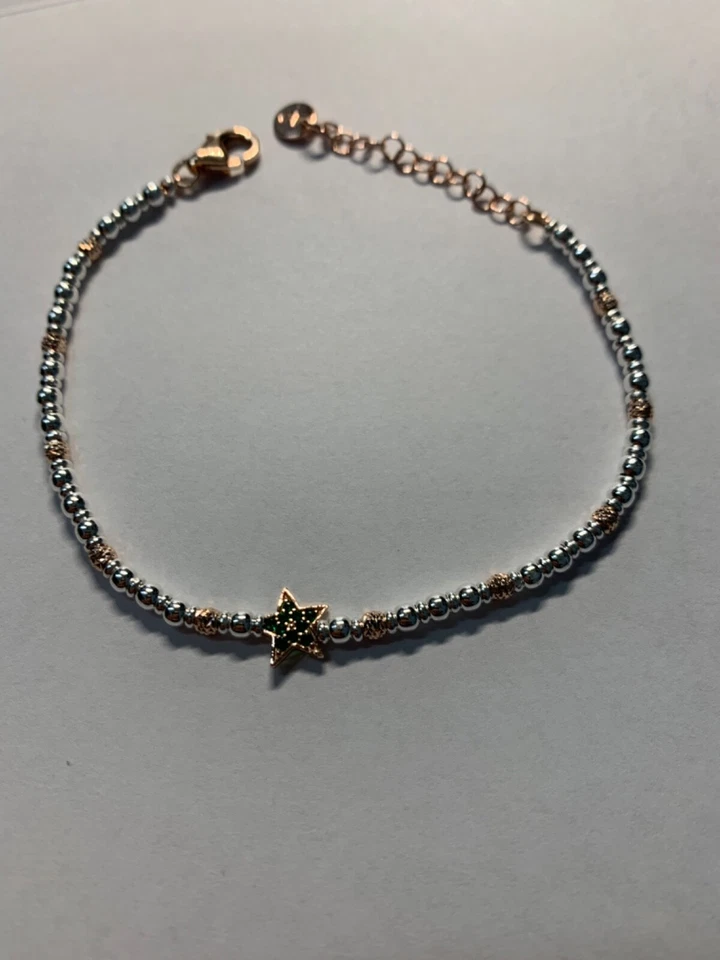 BRACCIALE PEPITE STILE DODO  IN ARGENTO MASSICCIO 925%, NUOVO DA NON PERDERE - Immagine 1 di 1