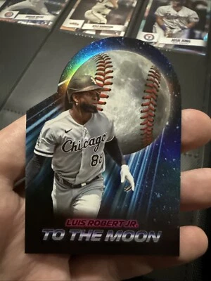 Luis Robert Jr. 2024 Topps Big League To the Moon Die-Cuts #TM-39 White Sox B67 - Image 1 of 2