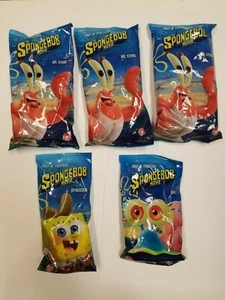 Wendy's The SpongeBob Movie Mr. Krabs, Gary, SPONGEBOB Kids Meal Toys 5 Total - Picture 1 of 1