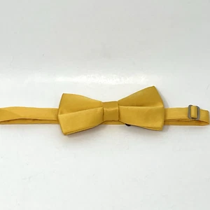 Unisex Formal Tuxedo Solid Color Satin Bow Tie Classic Pre-Tied Bow Tie Classic - Picture 1 of 3