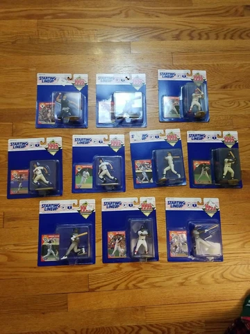 Kenner Starting Lineup MLB SLU lot 1995 of 10 Sosa's gwynn vaughn kruk fielder Cover