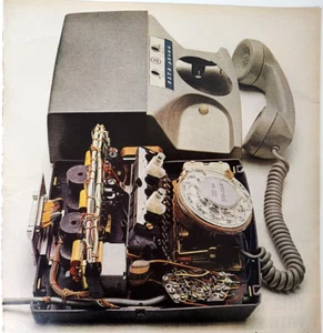 Bell System Data Phone Western Electric Vintage 1965 Ad Magazine Print - Picture 1 of 6