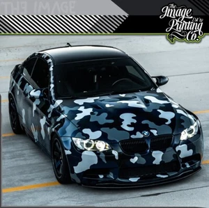 UNIVERSAL Classic Full Car Camouflage Aufkleber Kit ~ Tarnfolie ~ ALLE MITTLEREN AUTOS V2 - Bild 1 von 9