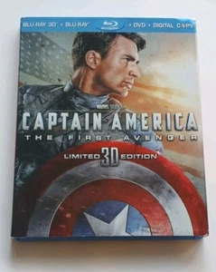 Captain America The First Avenger Limited 3D Edition Blu-ray, 3D Blu-ray, Dvd... - Picture 1 of 13