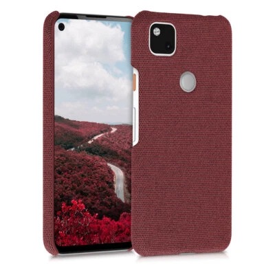 Back Cover Rigida per Google Pixel 4a in plastica e tessuto - Immagine 1 di 4
