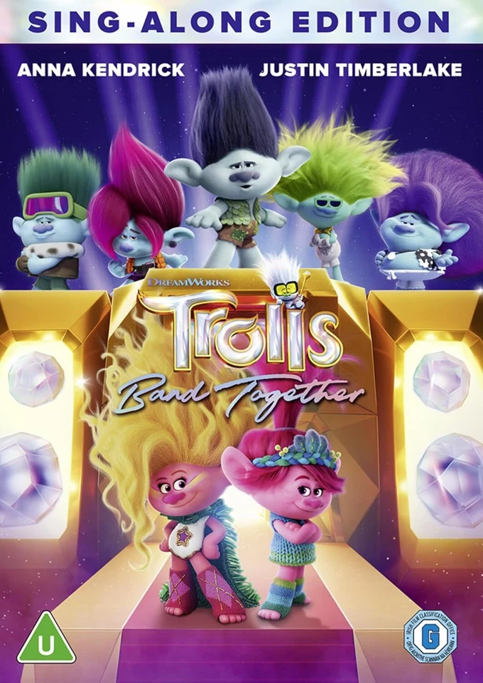 Trolls Band Together (DVD) **NEW** - Image 1 of 2