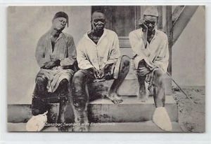 Tanzania - ZANZIBAR - Swahili natives with Elephantiasis - Publ. A. R. P. de Lor - Picture 1 of 2