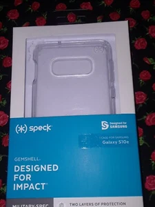 Speck Products-Phone Case for Samsung Galaxy S10e-Clear Acrylic-Dual Protection - Picture 1 of 1