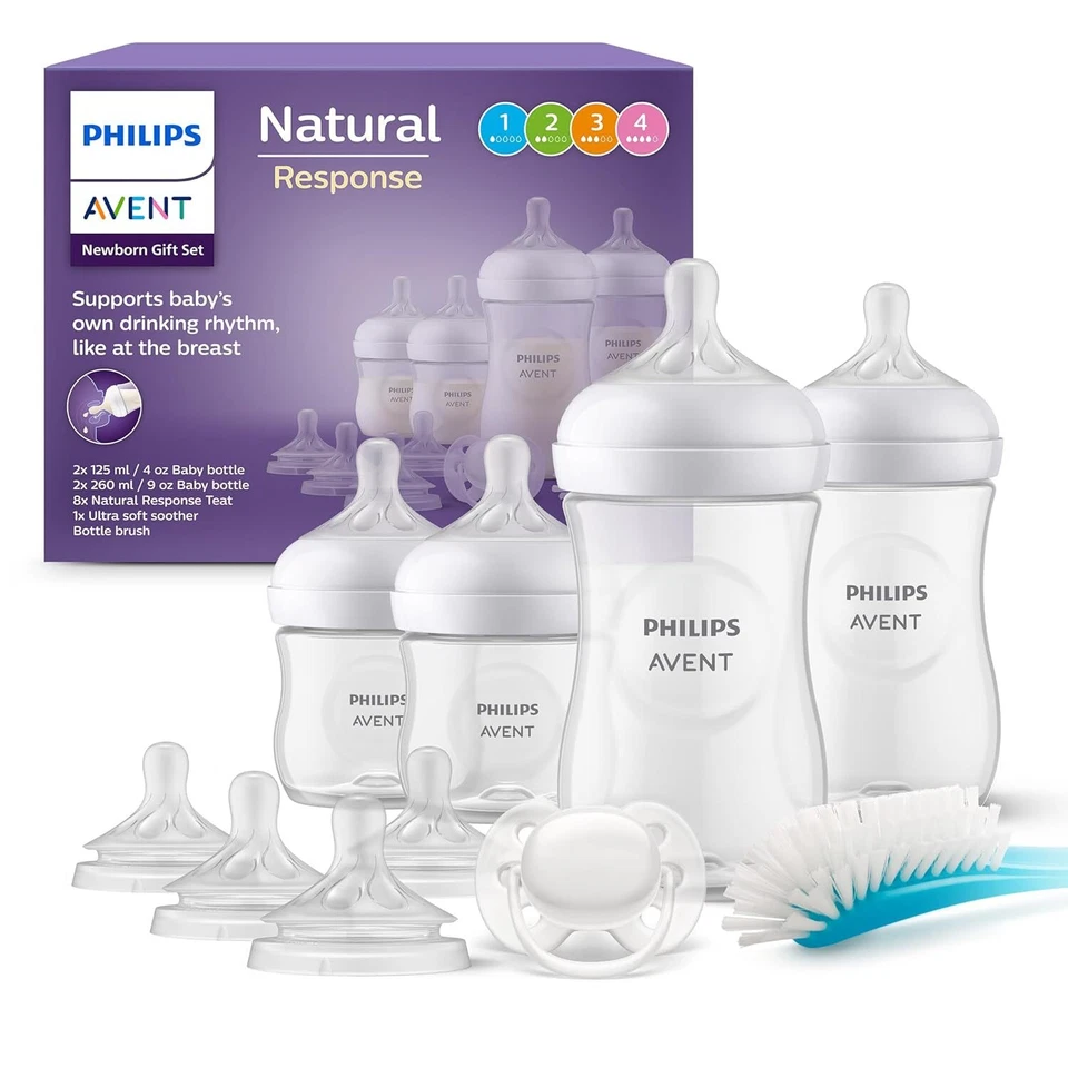 Philips Avent Natural Response Flaschen-Set für Neugeborene (Modell SCD838/13) - Bild 1 von 4