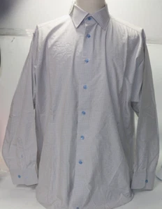 Camisa de vestir para hombre David Donahue talla 17,5 34/35 - Imagen 1 de 6