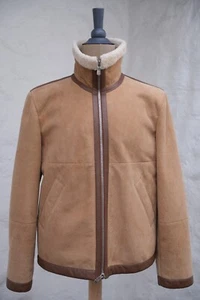 NEW Brunello Cuccinelli Shearling Bomber Coat Jacket Medium $12K - Picture 1 of 12