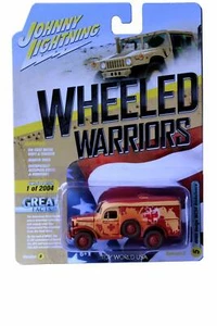 Johnny Lightning Wheeled Warriors #5 WWII Dodge WC54 Ambulance B/2 - Picture 1 of 2