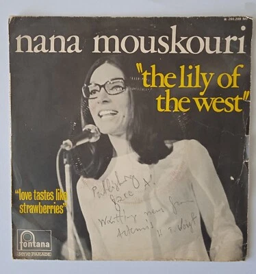 Nana Mouskouri - The Lily Of The West 7" vinyl 1969 Fontana 260.209 MF - Image 1 of 4