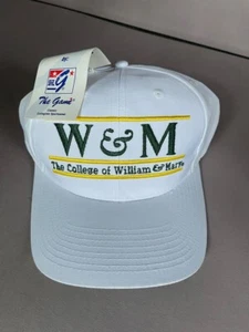 Vintage New Old Stock w/tag 1990s William & Mary College Snapback Hat The Game - Picture 1 of 9