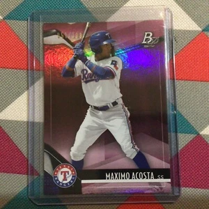 2021 Bowman Platinum Top Prospects Pink 57/199 Made Maximo Acosta #TOP-80 - Bild 1 von 2