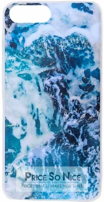 Typo - Printed Ocean Water Beach Phone Cover For iPhone 6+/7+/8+ - Image 1 of 2