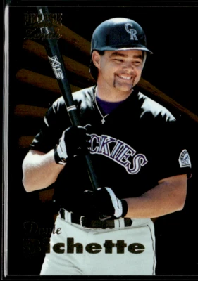 1996 Pinnacle Zenith - #13 Dante Bichette - Image 1 of 2