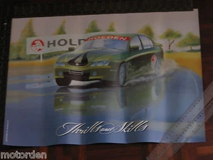 HOLDEN Commodore V8 Jimm Bollard 2003 print colour POSTER 23"x16" - Picture 1 of 3