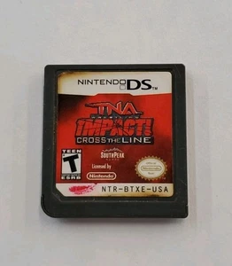 TNA Impact Nintendo DS autentico pulito testato solo carrello -- S2G -- - Foto 1 di 2
