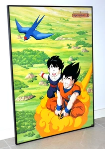 Dragon Ball Z - Goku Gohan & Kinto - Poster B2 Size - Retail Movic 1990 - Bild 1 von 2