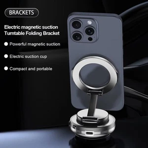 Support Téléphone Voiture Pratique avec Aspiration Puissante et Angles Réglab - Photo 1 sur 20
