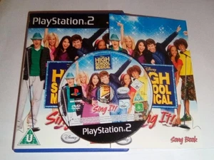 High School Musical Sing It Sony PlayStation 2 PS2 Game Complete With Manual - Picture 1 of 4