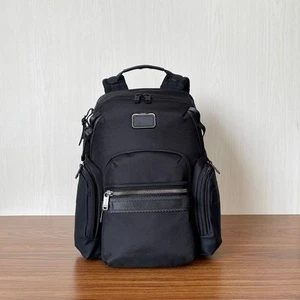 TUMI Alpha Bravo 232793 Navigation Backpack NEW Black Business Bag Outlet - Picture 1 of 24