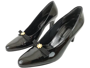 Vintage elegante Damen-Abendschuhe Canda by C&A Lack Größe UK 4,5 Slipper - Bild 1 von 11