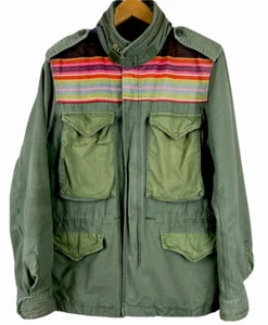 Denim Supply Ralph Lauren Military Army Jacket Rainbow Sz:S - Picture 1 of 8