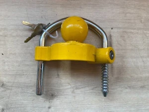 Universal High Security Hitch Lock Caravan Trailer Hitch Coupling Tow Ball Lock - Picture 1 of 1
