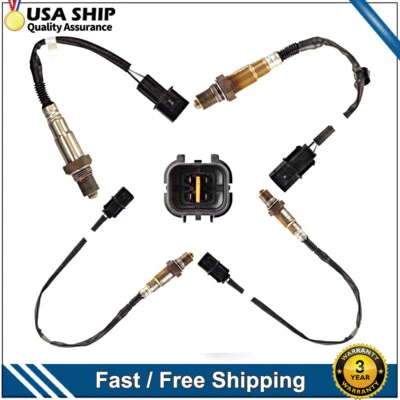 Sensor de oxígeno 4 piezas para Hyundai Equus Genesis 2012-2015 5,0 L V8 arriba+abajo Foto 1 de 4