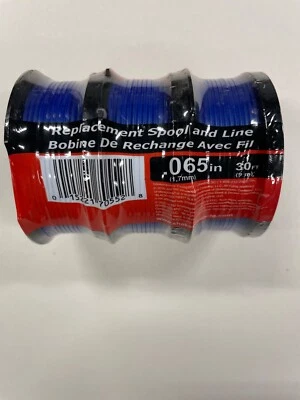 Shakespeare Replacement Spool and Line .065  7 Packs Total (3 spools each) - Image 1 of 4