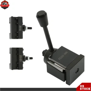 OXA Wedge Type Tool Post 250-000 + 2 holders 001 002 For CNC Swing Dia 8" NEW - Picture 1 of 8