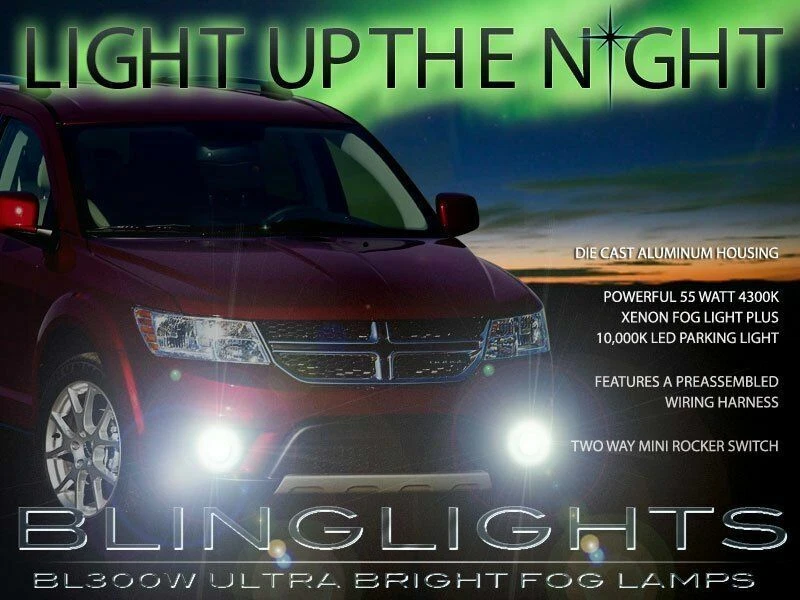 Комплект ксеноновых противотуманных фар для Dodge Journey 2011 2012 2013 2014 годов выпуска  - Изображение 1 из 4