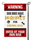Funny Dog Garden Flag, Dogs, Enter at Your Own Risk, Warning, Dog Mom, Dog Owner