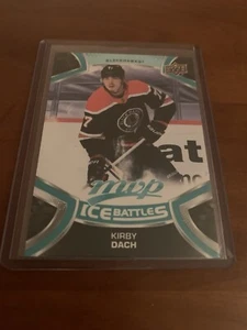 2021-22 Upper Deck MVP Ice Battles #IB-177 Kirby Dach Chicago Blackhawks - Picture 1 of 2