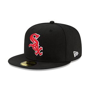 [10023361] Mens New Era MLB Authentic 59Fifty 5950 Fitted - Chicago White Sox