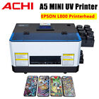 Mini A5 UV Printer Epson L800 Print Head UV Flatbed Printer For DIY Phone Case 