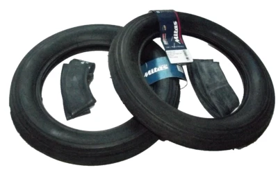 MITAS TOP 2x KINDERWAGEN REIFEN rubena V20 12 Zoll 12.5x2.25 62-203 inkl. 2x Schlauch