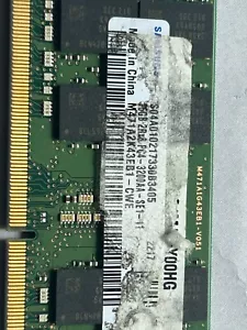 Samsung 16GB 2Rx8 PC4-3200AA DDR4 Laptop Memory RAM SO-DIMM M471A2K43DB1 - Picture 1 of 2
