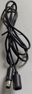 6 Foot Controller Extension Cable For Wii/ GameCube Used Generic Black - Image 1 of 2