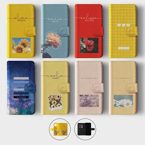 Tirita Personalised Wallet Flip Case for iPhone 16 15 14 Vintage Spring Floral - Picture 1 of 26