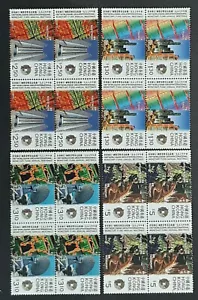 BLOCK OF 4 HONG KONG CHINA 1997 WORLD BANK SG 907 - 910 MNH FRESH - Picture 1 of 2