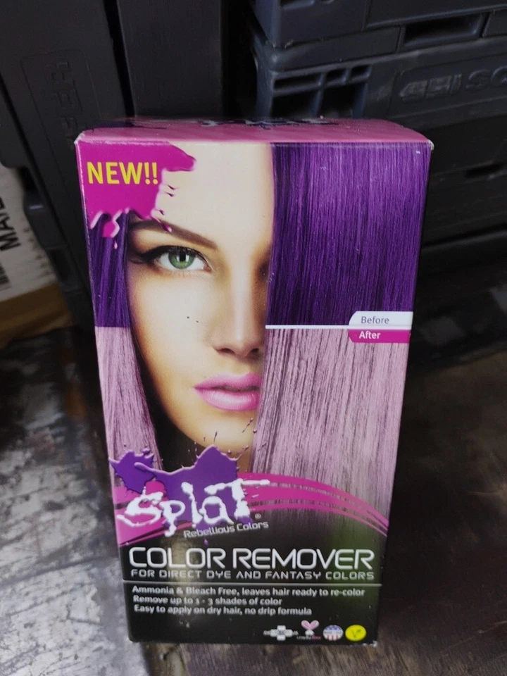 Removedor de color Splat para tinte directo y colores de fantasía U59 R3 Con4 Foto 1 de 1