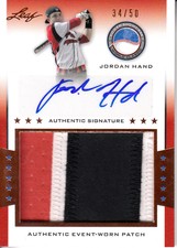 2013 Leaf Power Showcase Patch Autographs Bronze #JH1 Jordan Hand/50  