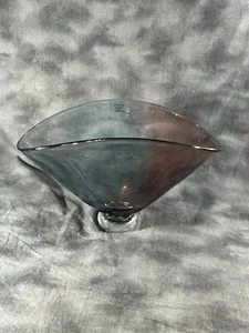Large Kosta Boda Kjell Engman ART GLASS Hand Blown Centerpiece Bowl 11 3/4in box - Picture 1 of 9